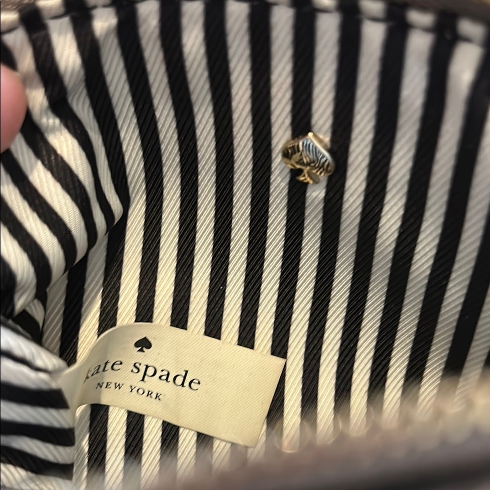 Kate Spade Taupe Pebbled Leather Wristlet - Picture 3 of 4